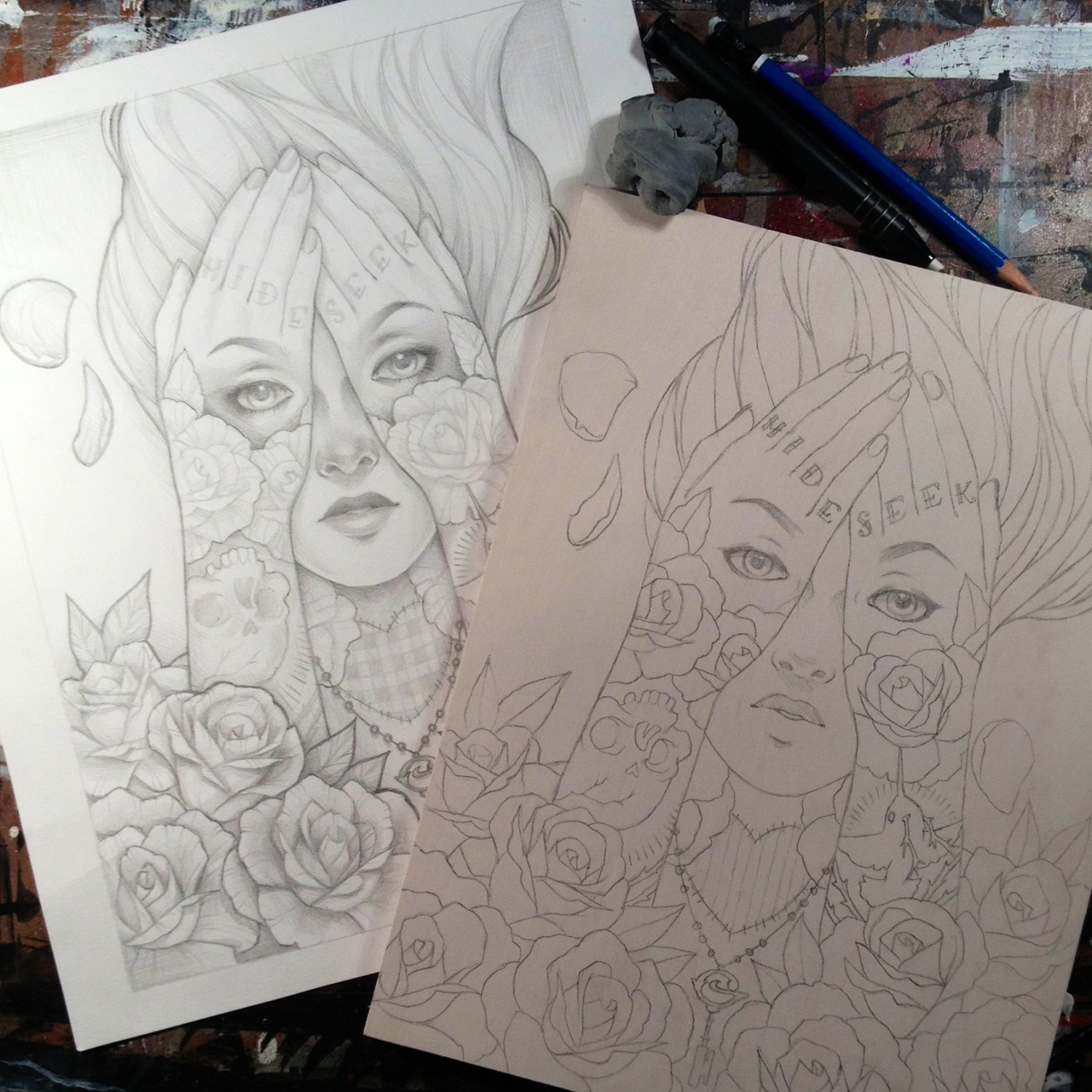 Glenn Arthur: An Imperfect Perfectionist.: Transferring A Sketch